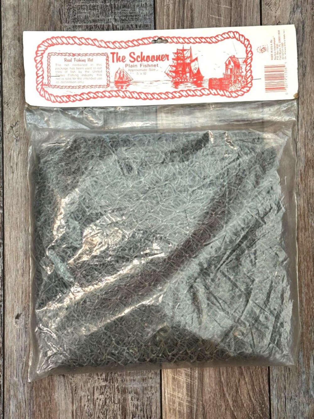 The Schooner Plain Fishnet Decorative Fishnet 5’x10’